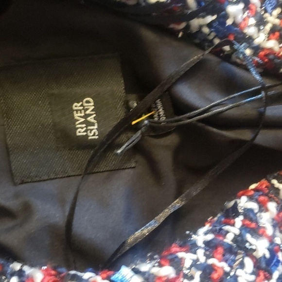 River ISLAND multicolor jacket/blazer  size 6 - Picture 4 of 10